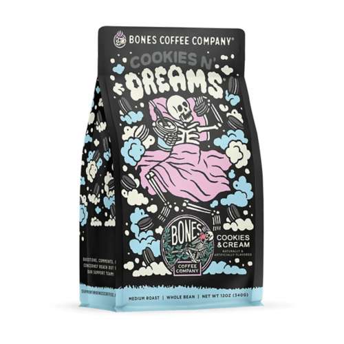 Bones Coffee Co. Cookies N' Dreams Whole Bean 12 oz Coffee