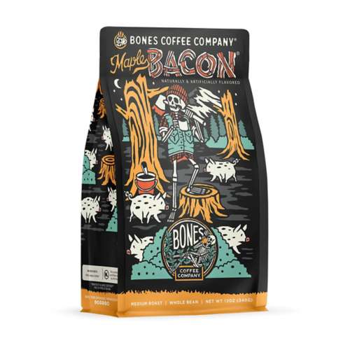 Bones Coffee Co. Maple Bacon Ground 12 oz Coffee