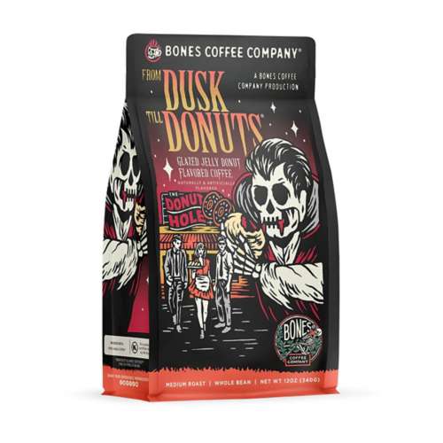 Bones Coffee Co. From Dusk Till Donuts Whole Bean 12 oz Coffee