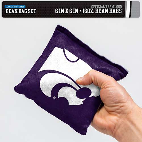 Eastpoint Kansas State Wildcats Bean Bag 4 Pack