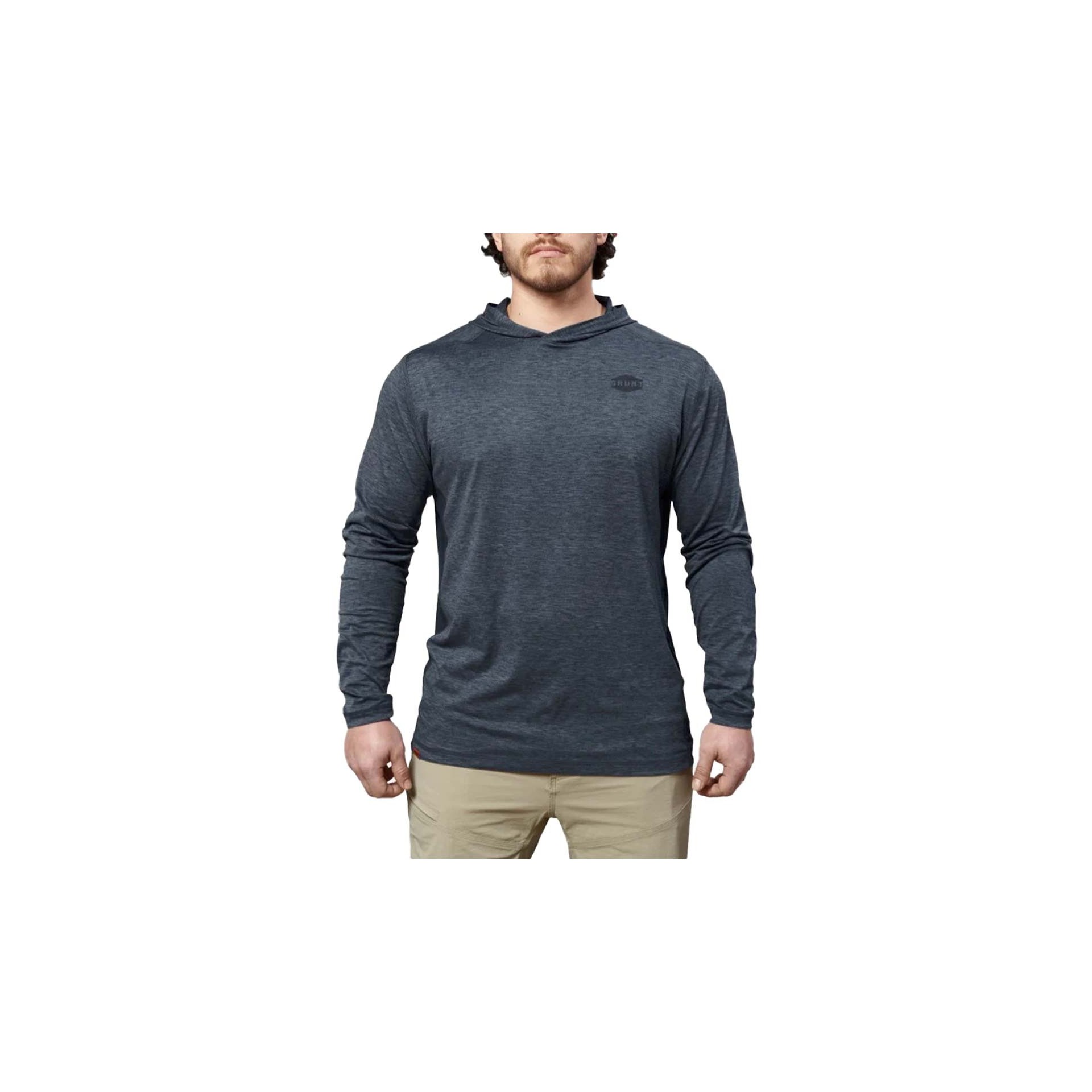Men's BRUNT The McKenna Tech Sun Long Sleeve Hooded T-Shirt