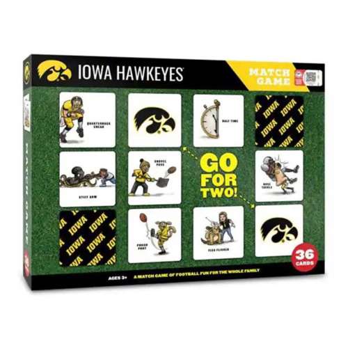 YouTheFan Iowa Hawkeyes Matching Game