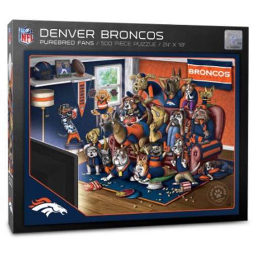 YouTheFan Denver Broncos Purebred Puzzle