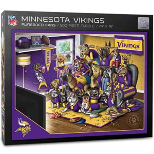 YouTheFan Minnesota Vikings Purebred Puzzle