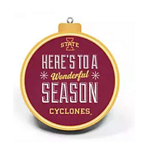 Iowa State 3D Stadium View Ornament