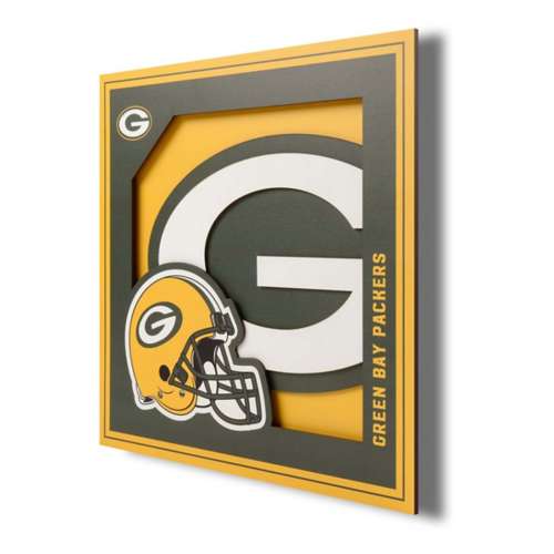 You The Fan Green Bay Packers Logo Wall Sign