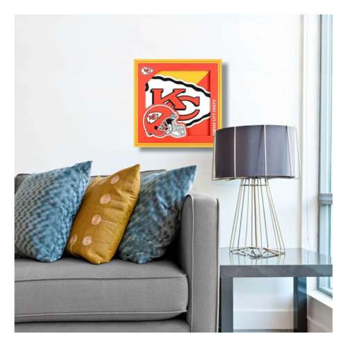You The Fan Kansas City Chiefs Logo Wall Sign