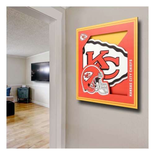 You The Fan Kansas City Chiefs Logo Wall Sign