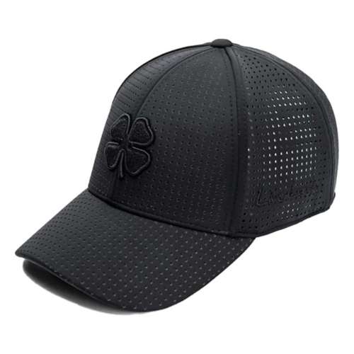 Adult Black Clover Perf 2 Golf Flexfit Hat