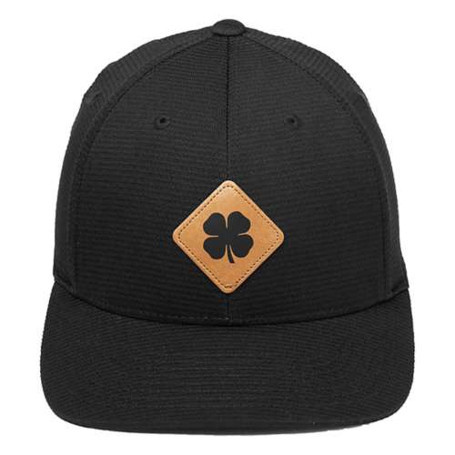 Adult Black Clover Top Grain Golf and Hat