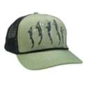 Adult Rep Your Water Trout Country Snapback Hat