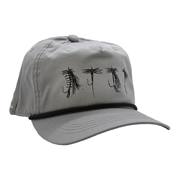 REPYOURWATER Trout Ties Fly Fishing Snapback Hat