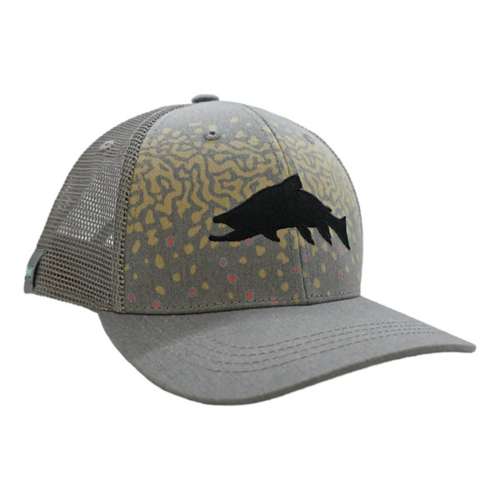 Adult Rep Your Water Brook Trout Flank Snapback Hat