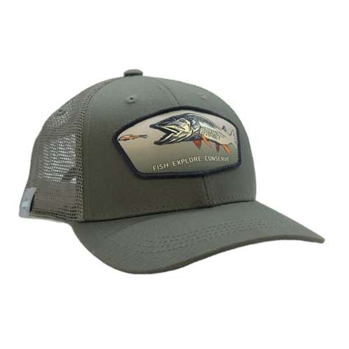 Adult Rep Your Water Musky Patrol Snapback Hat