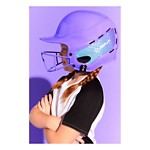 Girls' RIP-IT Play Ball Softball Batting Helmet - Thumbnail 3 of 3