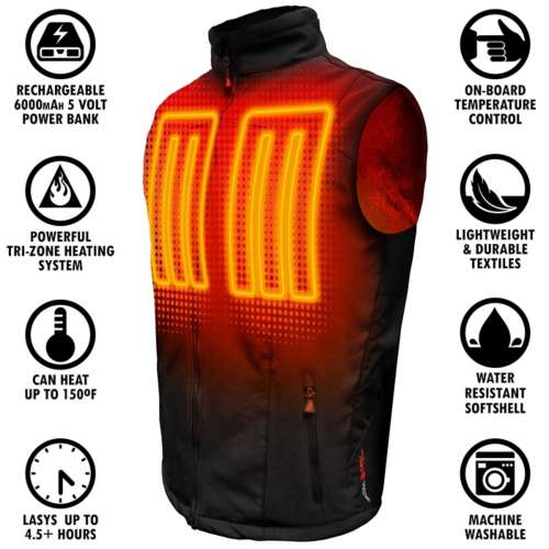 Men's ActionHeat 5V Battery Heated Vest