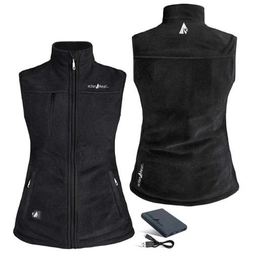 Women's ActionHeat 5V Battery Heated Performance Fleece Vest