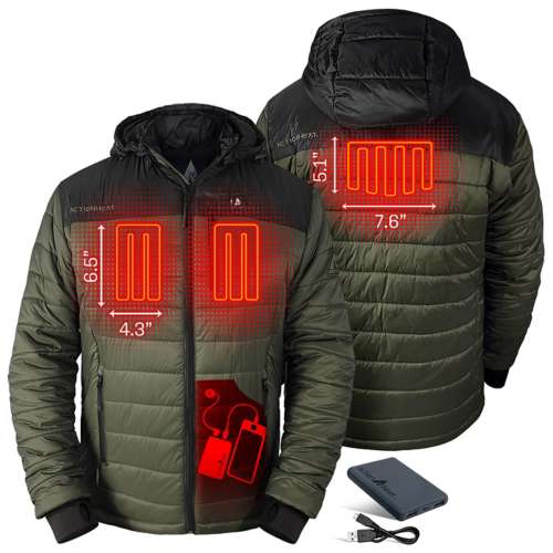 Men's ActionHeat 5V Poconos Insulated Battery Heated Softshell Jacket