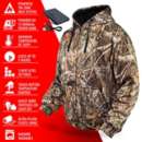 Adult ActionHeat 5V Battery Heated Hooded Fleece Jacket