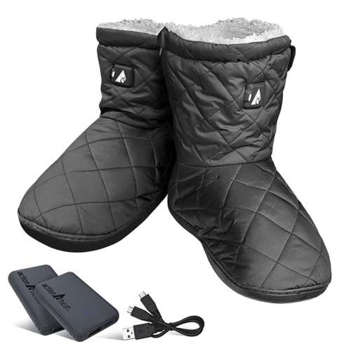 Adult ActionHeat 5V Indoor and Battery Heated Shearling Boots