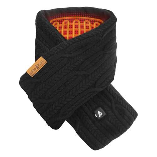 Adult ActionHeat Adult 5V Cable Knit Wrap Heated Scarf