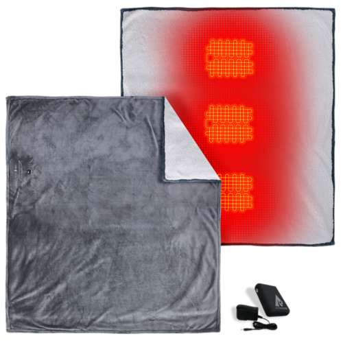 Warm & Safe Portable 7V Battery Powered Heated Blanket - The