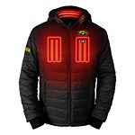 ActionHeat Iowa Hawkeyes 5V Black Puffer Battery Heated Jacket - Thumbnail 1 of 6
