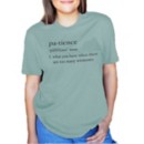 Adult Mason Jar Label Patience T-Shirt