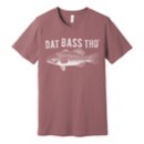 Adult Mason Jar Label Dat Bass Tho' T-Shirt