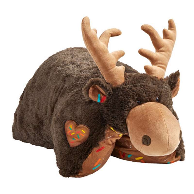 Sweet Scented Chocolate Moose Pillow Pet