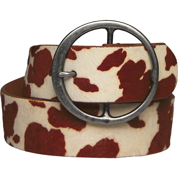 Women's Most Wanted Wide Cow Print Calf Hair Belt product image