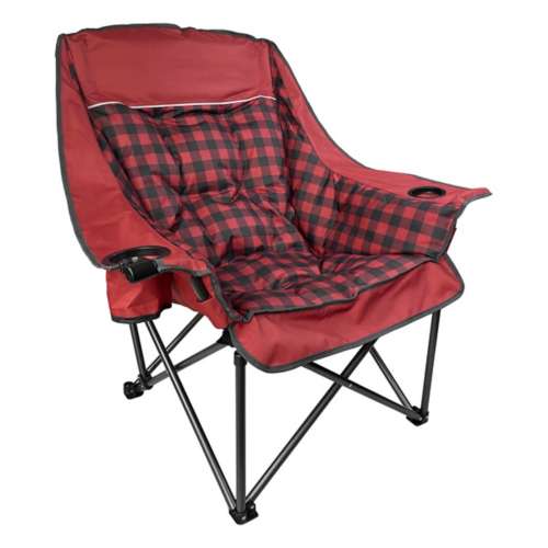 Louisville Cardinals Black Big Bear XL Camp Chair with Cooler