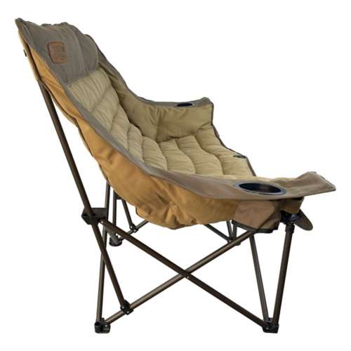 Outdoor Fishing Chairs Folding with Rod Holder, for Fat Tall Big