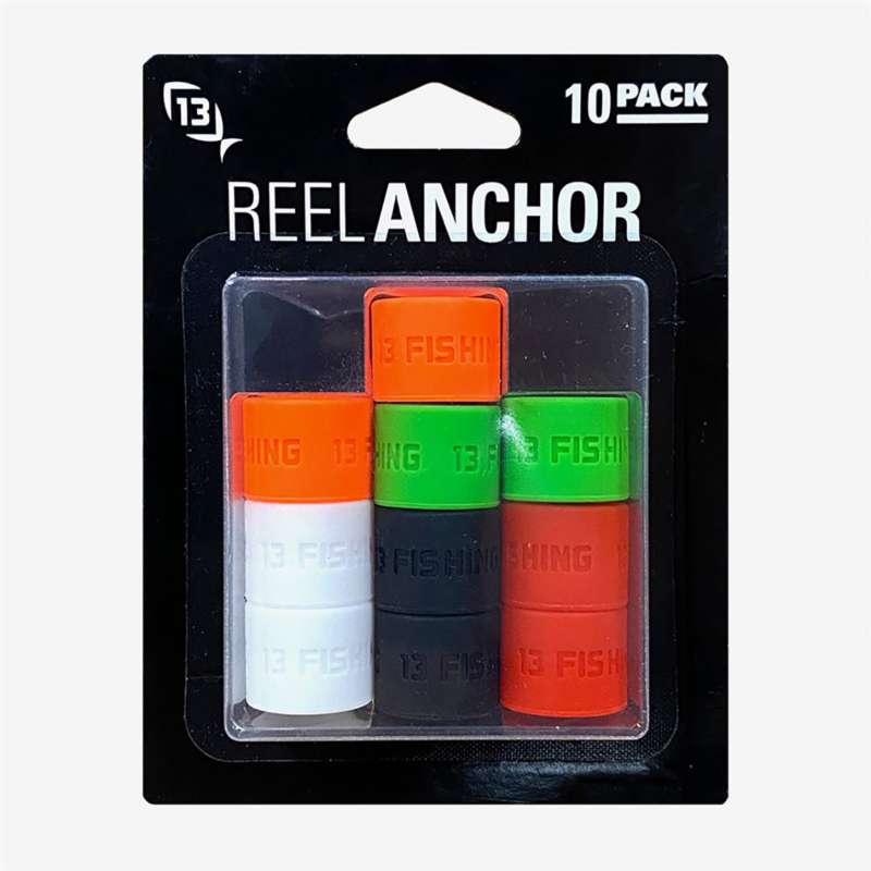 13 Fishing Anchor Reel Wrap 10 Pack