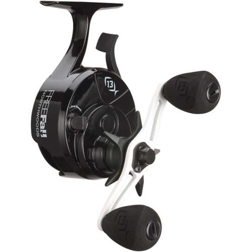 13 Fishing Black Betty FreeFall Carbon Inline Ice Reel, Right Hand