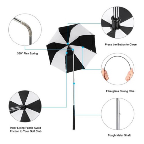 Haas Jordan The Club Canopy Golf Bag Umbrella - Primary Image