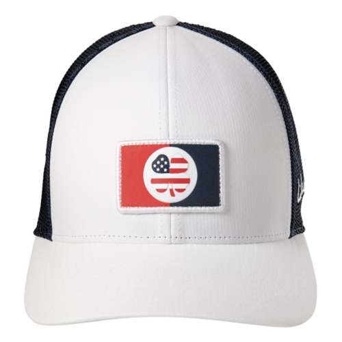 Men's Black Clover USA Shield Golf Snapback Hat