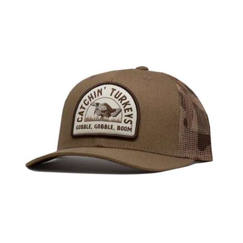 Trucker Hat Leather Patch: Outdoorsy Bison - Wyo Dirt Customs