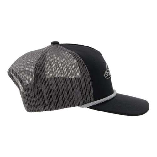 Men's Hooey Habitat Grey Fish Snapback Hat