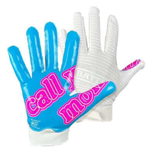 Youth Battle Sports Call Your Mom Football Gloves
