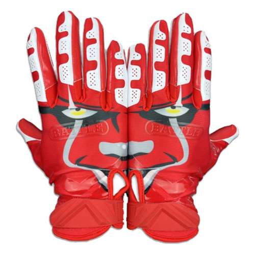 Adult Battle Sports Clown23 Cloaked Receiver Football Gloves