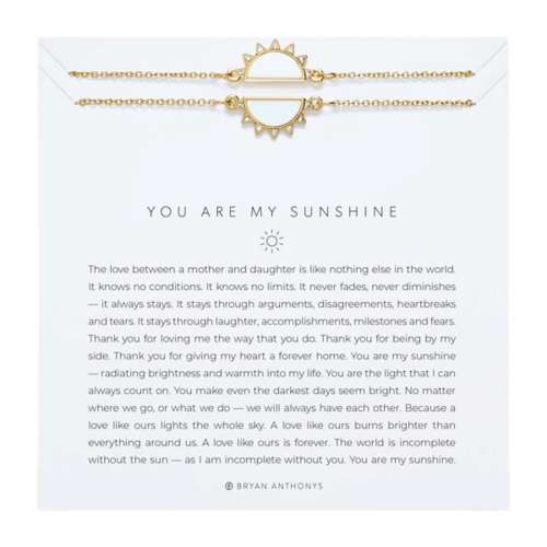 Bryan Anthonys You Are My Sunshine Necklace