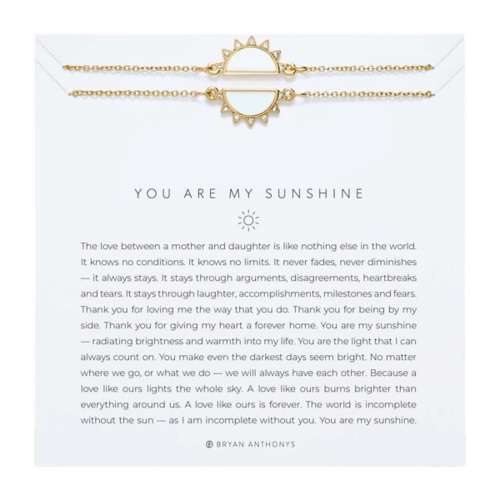 Bryan Anthonys You Are My Sunshine Necklace