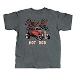 Men's Old Guys Rule Red Hot Rod T-Shirt - Thumbnail 1 of 2