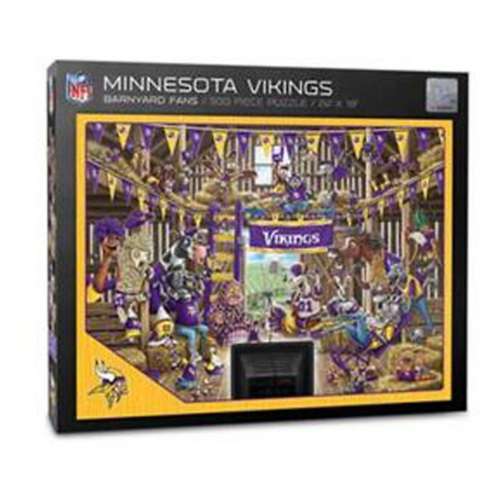 You The Fan Minnesota Vikings Barnyard Puzzle