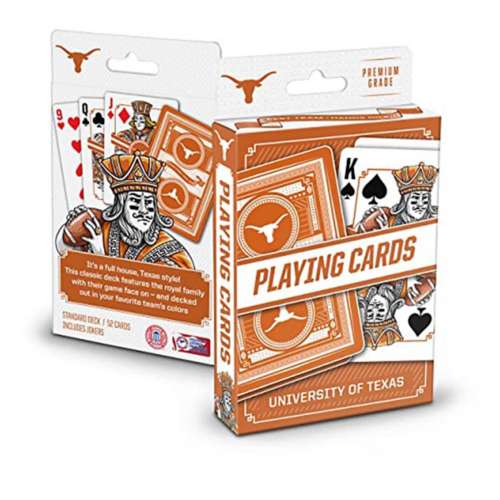 You The Fan Texas Longhorns Team Playing Cards