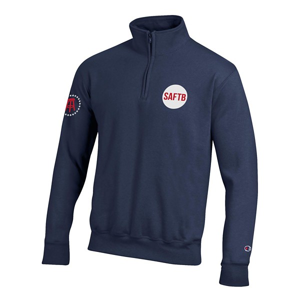 Men's Barstool Sports Champion SAFTB 1/4 Zip Pullover product image