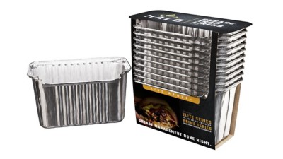 HALO Grease Container Foil Liners 10 pk