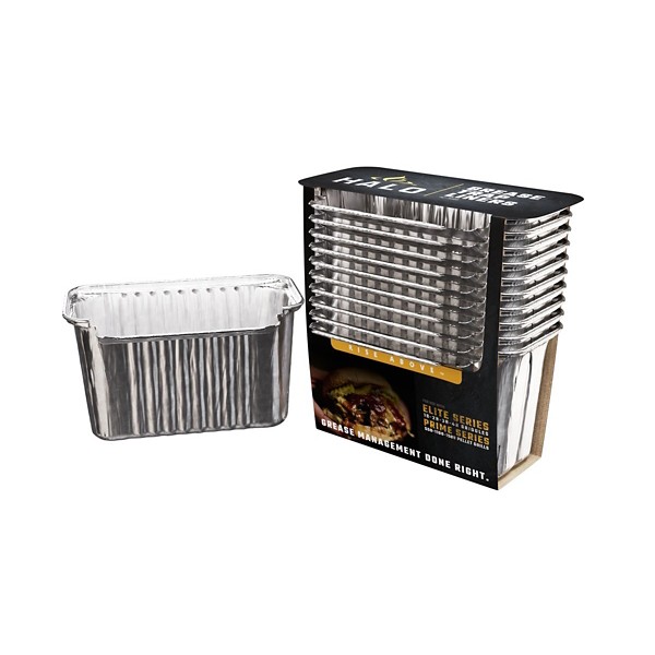 HALO Grease Container Foil Liners 10 pk - HALO
