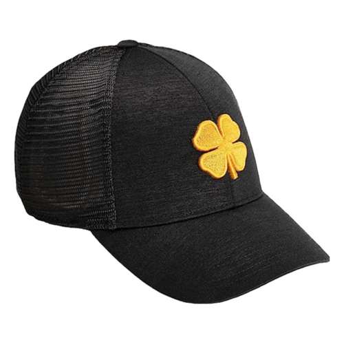 Men's Black Clover Lucky Heather Mesh Golf Flexfit Hat